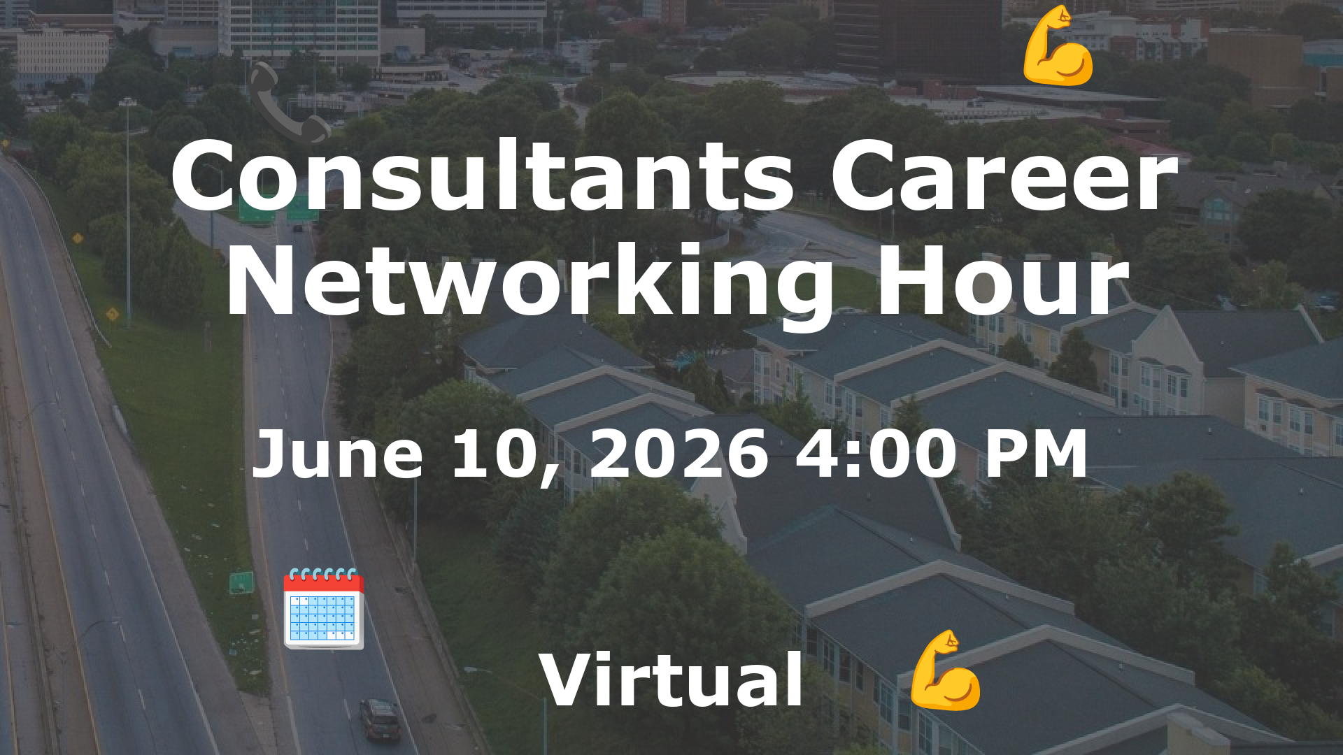 Consultants Career Networking Hour event image